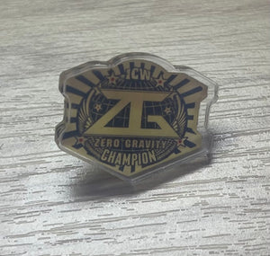 Zero-G Championship Collectors Pin