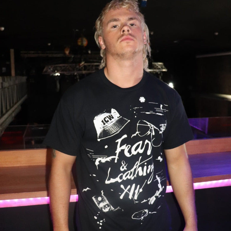 ICW Fear & Loathing XIV - Black Tee (Limited Edition)