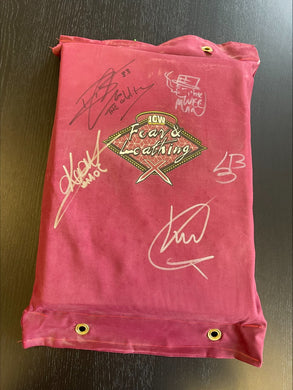 Fear & Loathing X Turnbuckle Pad Signed by sevral of roster (LAST ONE!)