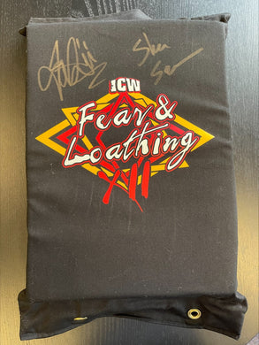 Fear & Loathing XII Turnbuckle Pad Signed by Jester & Sha (VERY LIMITED!)